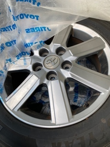 トヨタ純正アルミホイールタイヤ