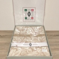 未使用 カシミヤ混毛布 ROBERTA VIVIANI 配達可能