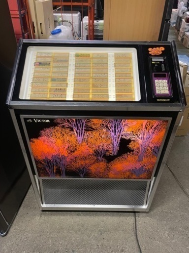 ◎札幌引取限定 ジュークボックス 動作品 Victor ビクター JB-3200B レコード100V【現状販売】昭和レトロ