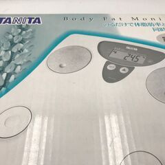 【新品・未使用】高級脂肪計付ヘルスメーターＴＡＮＩＴＡ「近隣お届け無理用」の画像