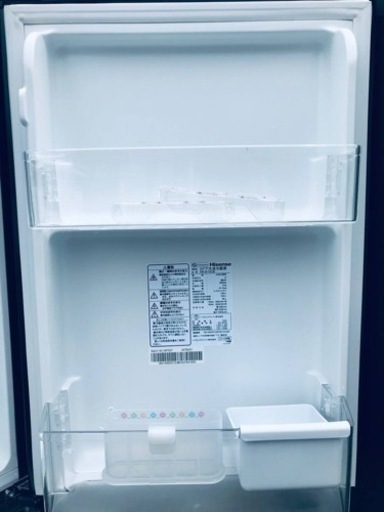 444番 Hisense✨2ドア冷凍冷蔵庫✨HR-D15CB‼️