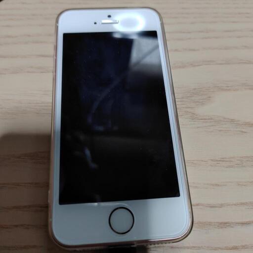 美品初代iphone se 32GBローズピンクSIMフリー