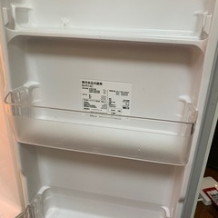 無印良品冷蔵庫　M-R14C　上目黒から5/30引き渡しのみの画像