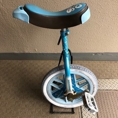 ◆一輪車 14インチ 青色