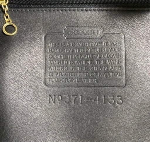 【今週20,000円】【希少未使用→1度使用】『COACH オールドコーチ トートバッグ』