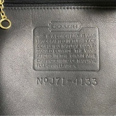 【今週20,000円】【希少未使用→1度使用】『COACH オールドコーチ トートバッグ』の画像
