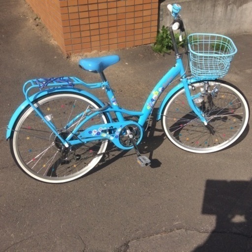 新品自転車２４インチ.6段切り替え、値段下げました。１００００円