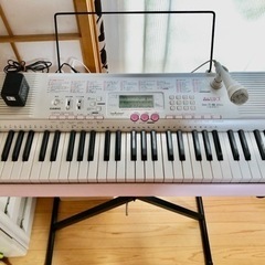 【お取引き中】美品！光るナビゲーションキーボードLK-105 ス...