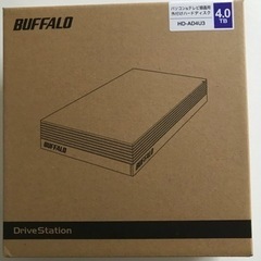 BUFFALO外付HDDの画像