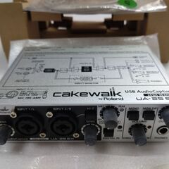 cakewalk by Roland UA-25 EX USB AudioCapture 24bit 96kHz オーディオインターフェース ★値下げの画像