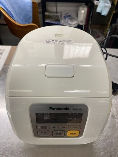 【リサイクルショップどりーむ鹿大前店】No.1710　炊飯器　パナソニック　2011年製　3合　SR-MLO51
