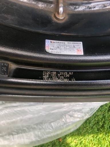 値下げしました。WALD 21インチ 4本 タイヤ付き POTENZA    LEXUS