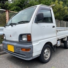 平成10年 ミニキャブ トラック U41T ホワイト 2WD MT AC 走行10.3万キロ 車検4年10月!!の画像