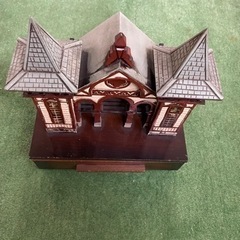 オルゴール付き土浦一高校舎　レプリカなど