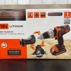 【新品】BLACK +DECKER  電動工具セット