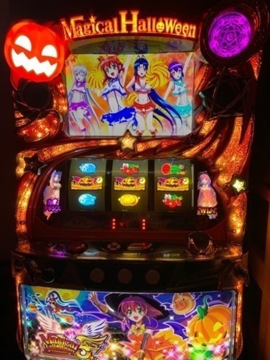 スロット実機　マジカルハロウィン5