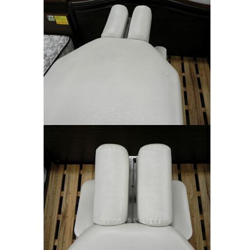 エステベッド 幅67×全長190×高さ56㎝ 高田ベッド ホワイト/白色