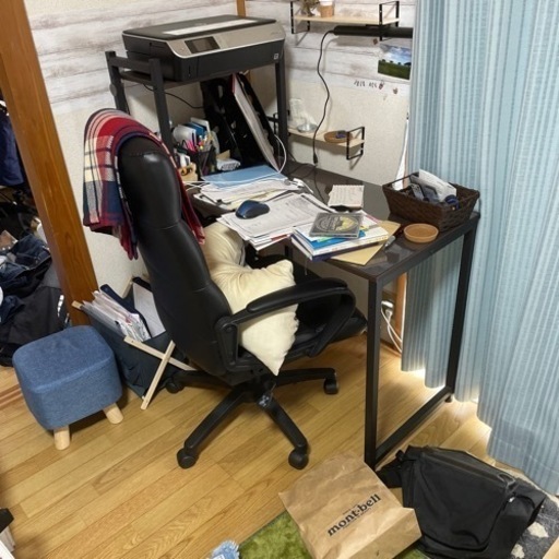 机　椅子　セット　　ニトリ製品です