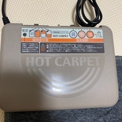 【お譲り先決定】ホットカーペットの画像