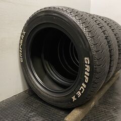 GRIPMAX GRIP ICE X 165/65R14 14インチ スタッドレス 4本 2021年製 ホワイトレター 軽バン 軽トラ トール タンク ブーン等　(TA537)クレジットカード QRコード決済可能