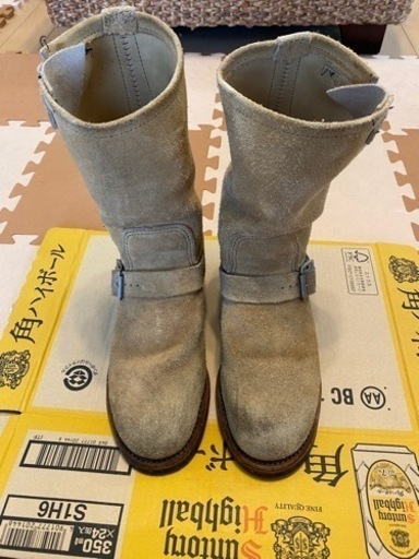 レッドウィング エンジニアブーツ　スエード　pt99