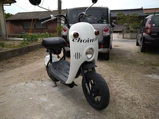 可愛いスクーター　スズキ　チョイノリ（50cc）ホワイト　実動車です