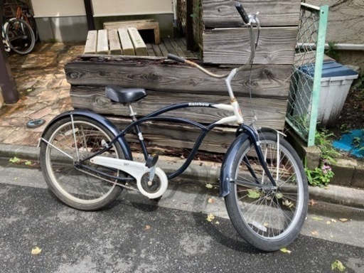 Rainbow ビーチクルーザー　PCH101 ネイビーホワイト