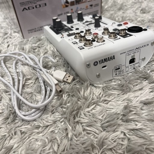 【美品・未使用】YAMAHA ミキサー　AG03