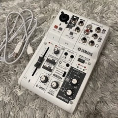 【美品・未使用】YAMAHA ミキサー　AG03