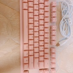 ピンク キーボード