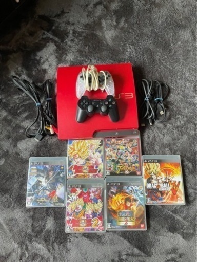 PS3とカセット6枚　初期化済み　取引中