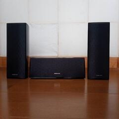 【値下げ】３点スピーカー（ONKYO）