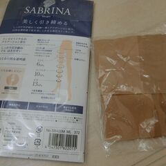 0円：女性限定：未開封 スリムウォーク S～M 1点 と 未開封 グンゼ ストッキング M～L 1点の画像