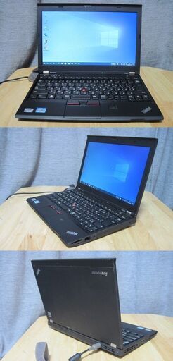 Lenovo ThinkPad X230 Core i5 3320M 2.6GHz-Win10 -メモリ8Ｇ新品SSD256G/Webカメラ有り