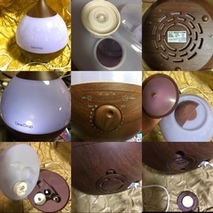 美品 家電 4点セット ティファール 電気ケトル ヤマダ電機 オーブントースター テスコム ジューサー アロマ加湿器の画像