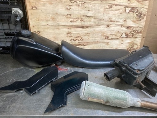 ヤマハTW 外装マフラー