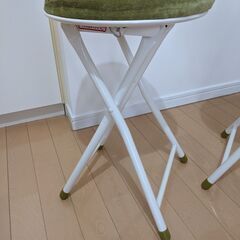 【譲渡先決定済】スツール 2個の画像