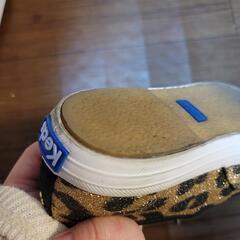 Keds ケイトスペード シューズ 紐靴 ヒョウ柄 22cmの画像