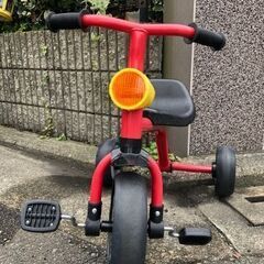 ★西松屋(SmartAngel）三輪車funny3（レッド）★中古品