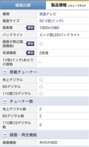 【5/26値下げしました！】テレビ　Panasonic VIERA 50インチ　テレビボード　セット