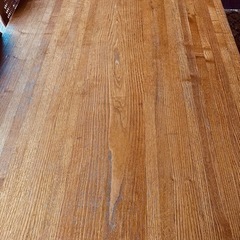 最終価格　再値下げです。国産天然木　ダイニングテーブルの画像