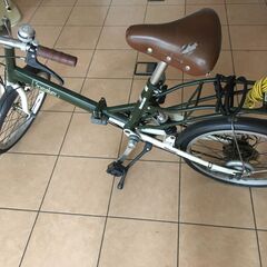 折りたたみ自転車　椅子・タイヤ劣化あり
