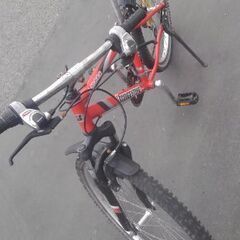 【ワケあり】26インチ 🚲 BRIDGESTONE CROSSFIRE 3980円 変速3×7 新規防犯登録料込 284の画像