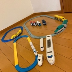 プラレール前のおためしセット　モーター　ゼンマイ　チョロQ プラ...