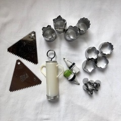 105.お菓子の道具いろいろ