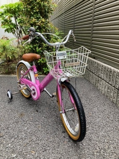 子供用自転車18インチ補助輪付き　1週間限定〜5/22