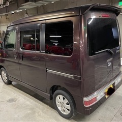 H 25年式　アトレーワゴン　カスタムターボRSの画像