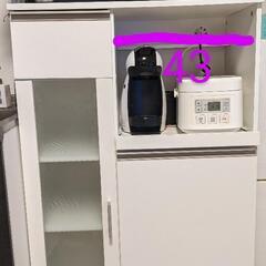 ニトリ　食器棚の画像