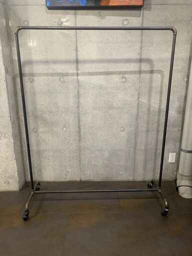 W STANDARD 鉄製アイアンハンガーラック