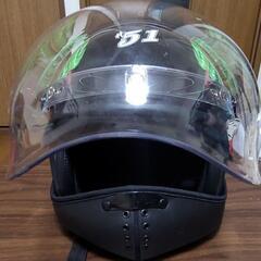 ウォリアーボンネット柄ネイティブジェットヘルメット・バブルシールドの画像